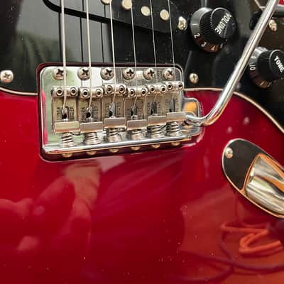 MIJ Fender Stratocaster Aerodyne 2007 Candy Apple Red image 2