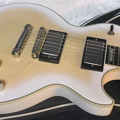 NEW ! Epiphone Les Paul Prophecy Electric Guitar - Aged White Tiger Burst - Authorized Dealer - 8.3lbs - G05320 image 5