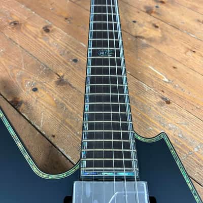 BC RichLeft Handed Ironbird Extreme Electric Guitar Floyd Rose - Black Onyx (0867-OF)) image 5