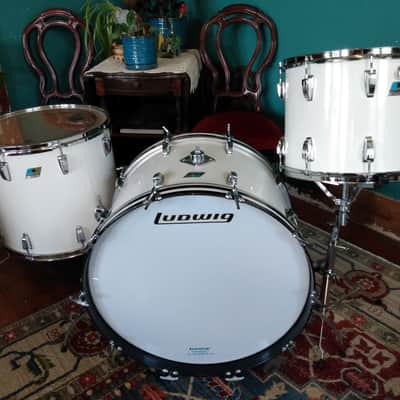 70s Ludwig Kit - 24/15/18 w/ Multiple Tom Mounts image 25