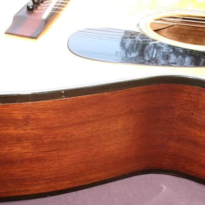 Early 70’s Greco F-140 OOO size Vintage Guitar + Hard Case image 14