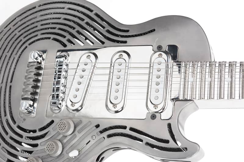 Sandvik 3D Printed All-Metal "Smash-Proof" Guitar - Signed and Played by Yngwie Malmsteen image 1