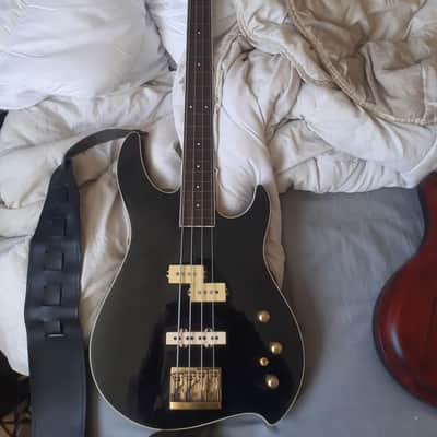 Lag  Blackbass "Panthère Noire" 1983 made in France Custom Shop Handmade Toulouse Fretless, Neckthru, DiMarzio Set Pickups image 1