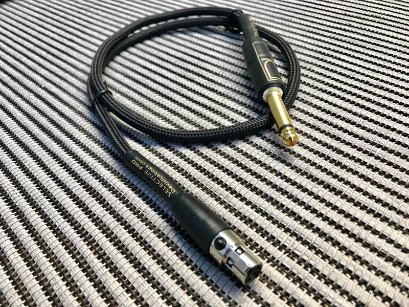 David Laboga / HiEnd Guitar Cable for Wireless LINE6 / 77cm / 30,3"/ Mini XLR 4pin / G50 / G90 use by PETER & Spider from VADER image 1