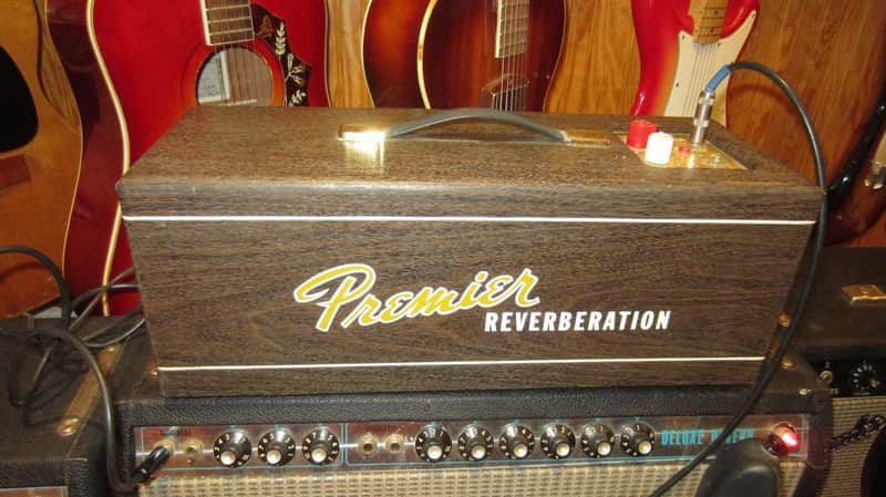 ~1961 Premier Premier 90 Reverb Unit Brown image 1