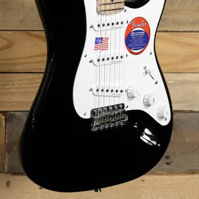 Fender  Eric Clapton Stratocaster Electric Guitar Black w/ Case "Mint Condition" image 2