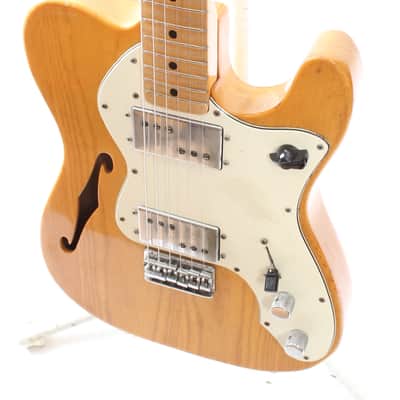 1976 Fender Telecaster Thinline natural image 3