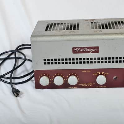 Modded Challenger Amplifier Co. CH30 - now a guitar amp head 1950's image 3