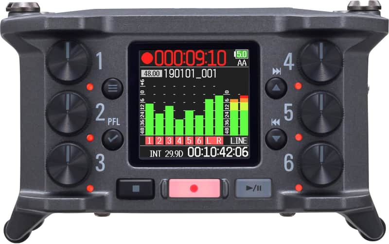 Zoom F6 Multitrack Field Recorder image 1
