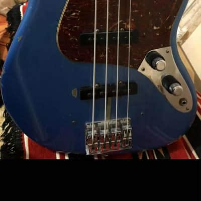 Extremely Rare Vintage Fender Custom Shop Limited Edition '60 Jazz Bass | Aged Ocean Turquoise Relic | Hand-Wound Pickups | Excellent Condition image 5