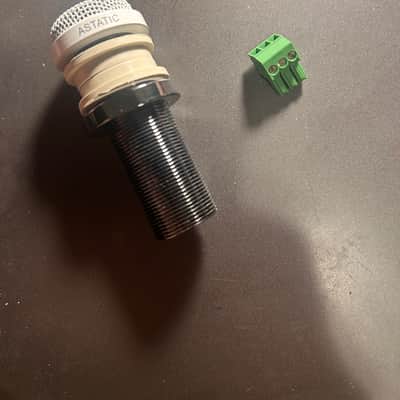 CAD 210 omnidirectional button style microphone with line level output 1980’s-present - White image 2