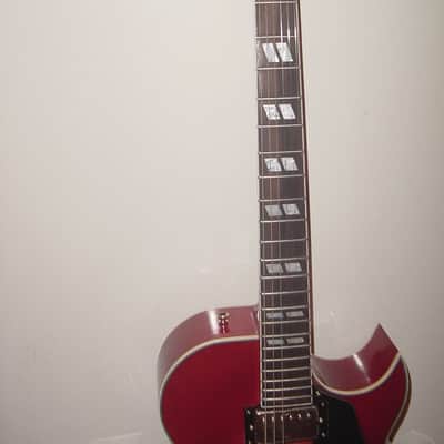 Glen Burton GE775-CBS Hollow Body Chicago Maple Neck 6-String Electric Guitar w/Gig Bag, Strap & Picks image 10