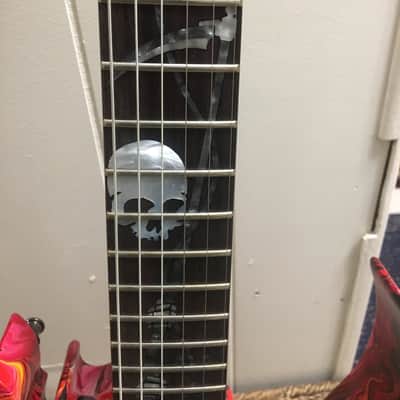 Ibanez RG Series Custom Red / Black with hard case image 6