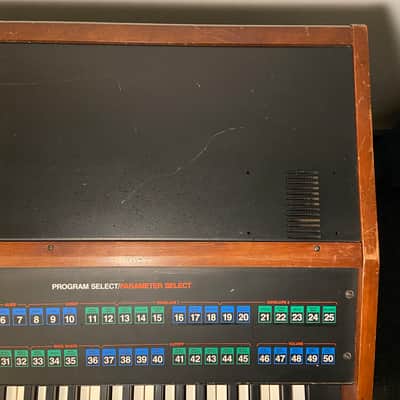 Rhodes Chroma 64-Key 16-Voice Polyphonic Analog Synthesizer 1982 - 1984 - Black w/ Wood Sides image 11