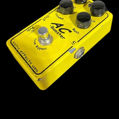 Xotic AC Booster 2007 - 2020 - Yellow X9345 image 3