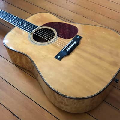 1970's B.C. Rich B30 Acoustic Guitar Dreadnought Made in USA Road Runner RRDWA Deluxe Wood Dreadnought Acoustic Case image 6