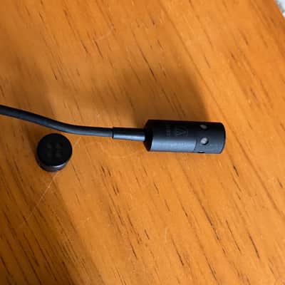 Audio-Technica AT831B Mini Uni-Directional Condenser Lavelier Microphone 2010s - Black image 4