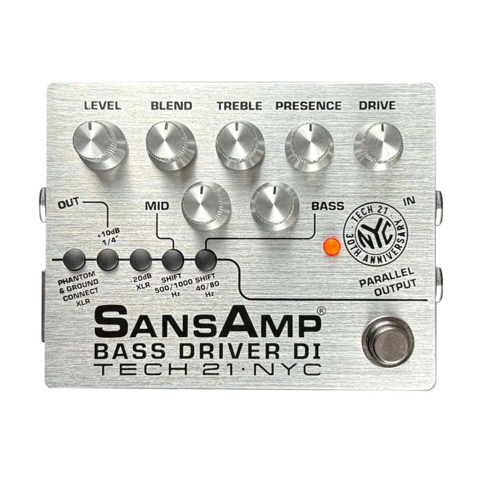 Tech 21 Sansamp Bass Driver D.I. 30th Anniversary Edition | Reverb