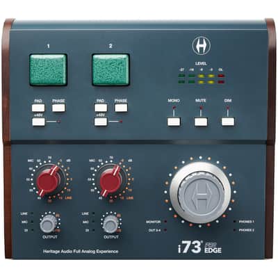 Heritage Audio i73 Pro Edge 12x16 USB Audio Interface, Open Box (Very Good) image 1