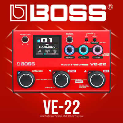 Boss  Ve-22 Vocal processor and Carry Bag Bundle image 2