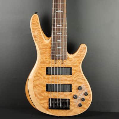 Yamaha TRB1006J 6 String Bass - Natural w/ case image 3