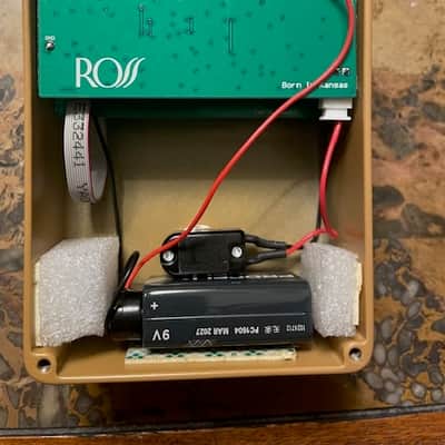 JHS Ross Distortion 2023 - Tan (with Battery Clip Added!) image 6