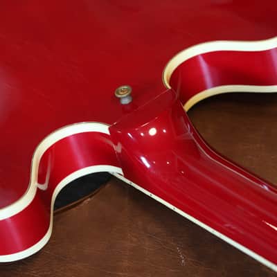 1986 Gibson BB King Lucille Electric Guitar Cherry Red + OHSC image 19
