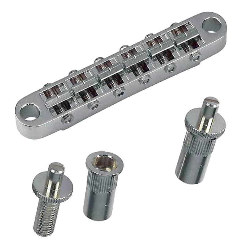 Gotoh Tunematic Guitar Bridge-Nickel image 1
