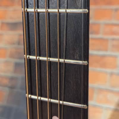 Vintage Japan 1970s S. Yairi 9110 SYairi Dreadnought Acoustic Natural - Top Splice Repair & GREAT Sound! image 5