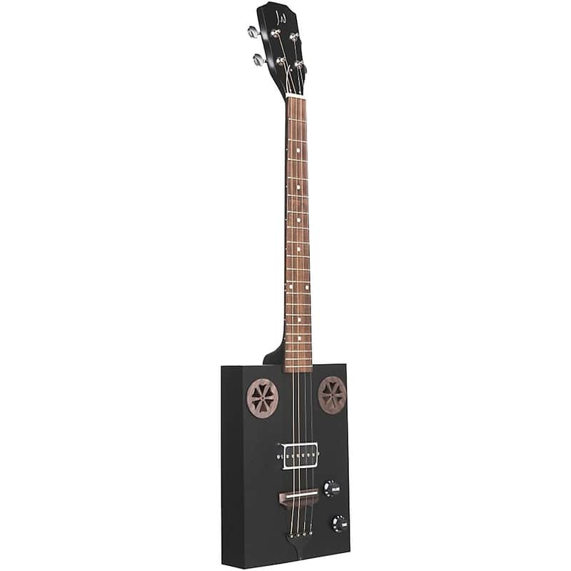 JN Guitars Series 4 String Acoustic-Electric Guitar, Right, Cask Coal, Full HOGSCOAL image 1