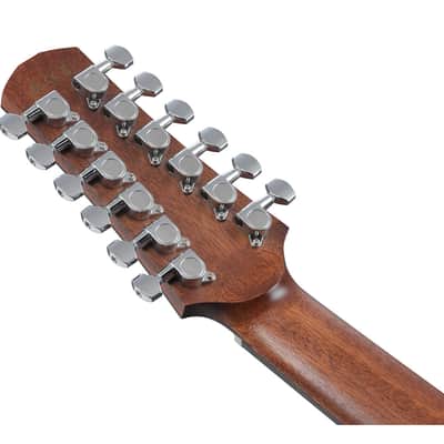 Ibanez AAD1012EOPN Adanced Acoustic Series A/E Guitar Open Pore Natural image 11