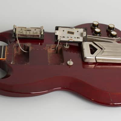 Gibson  Les Paul Standard Solid Body Electric Guitar (1963), ser. #118022, original black hard shell case. image 13