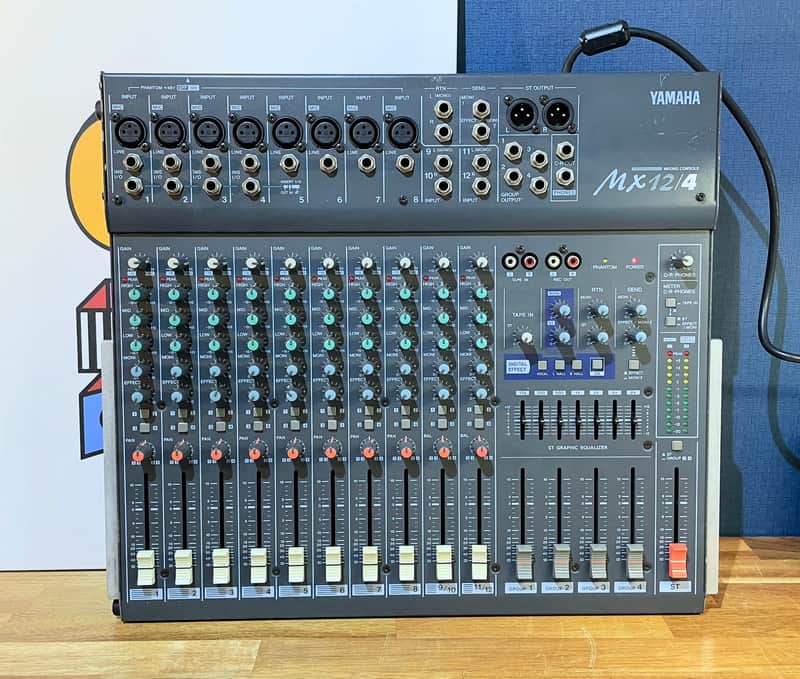 Yamaha MX12/4 12 Channel 4 Bus Analog Mixing Console | Reverb