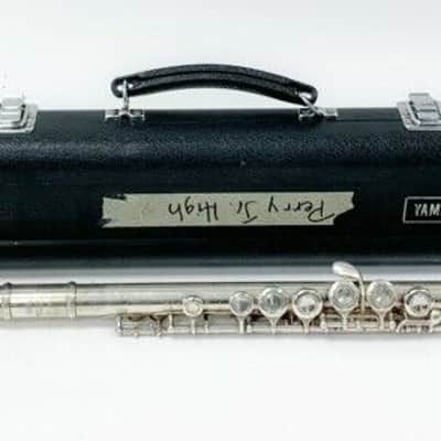 Yamaha YFL-225SII Silver Flute, Good Condition, Japan image 1