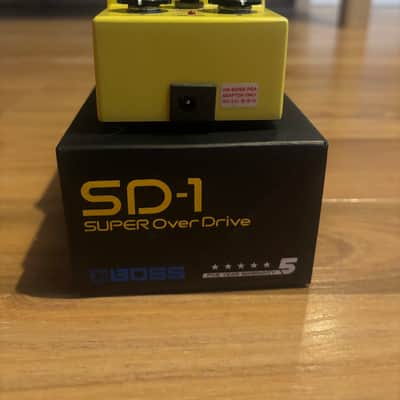 Boss SD-1 Super OverDrive - Yellow image 5