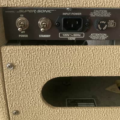 Fender Super-Sonic Head 2-Channel 60-Watt Guitar Amp Head 2006 - 2011 - Blonde image 9