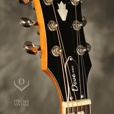 2013 Epiphone Dove Pro/Studio Dreadnought Flattop Acoustic Violin Burst image 15
