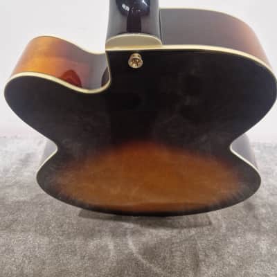 Epiphone Broadway - Semi-Hollow Electric Guitar - Sunburst - Good/Refurbished w/ Hard Case image 9