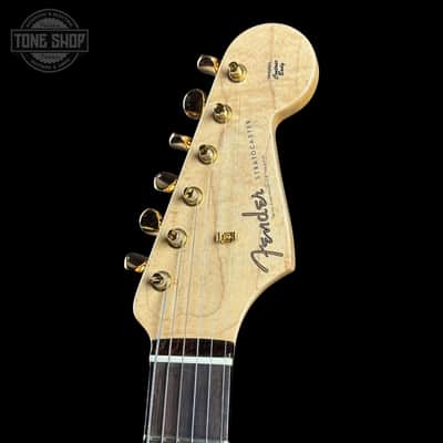 Used 2010 Fender Custom Shop 1960 Strat NOS Shell Pink GH w/Case TSU24135 image 5