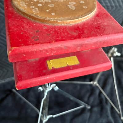 Vintage Practice Pads with stands - John Bock "Fast Hands Drum Studio" - 1940's Bild 2