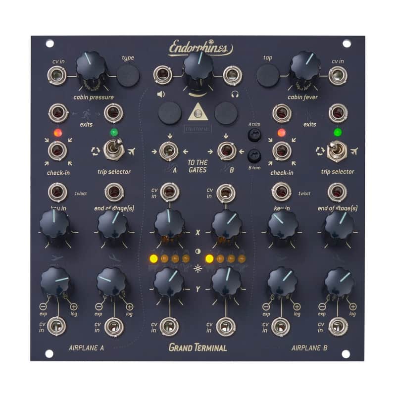 Endorphin.es Grand Terminal Eurorack Module (Black) image 1