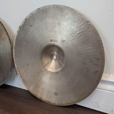 Sabian AA 14" Regular Hats 1980s image 12