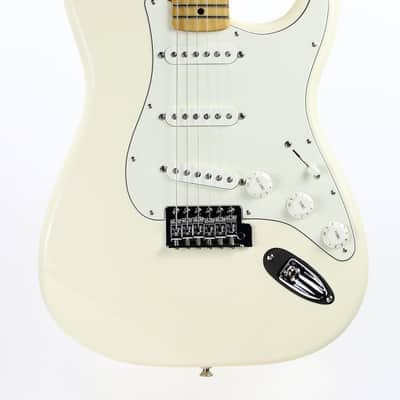 2012 Fender Made in Mexico Stratocaster Olympic White MIM -- Mexican Strat, Maple Neck, Hardshell Case! Bild 6