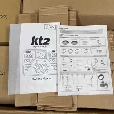 KAT Percussion KT2 5-Piece Advanced Electronic Drum Set with KT2KP3 Expansion Pack image 20