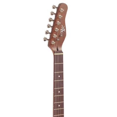 Michael Kelly MK62FTRMCR 1962 Flame Basswood Body Roasted Flame Maple Neck 6-String Electric Guitar image 9