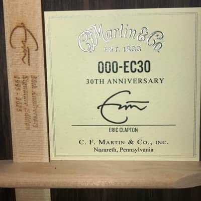 Martin 000-ec 30th Anniversary Eric Clapton Signature 000-28ec image 11