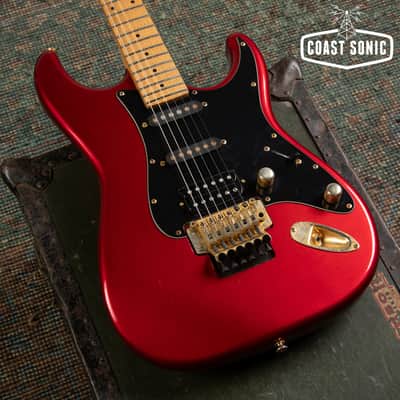 1988 Fender Stratocaster STR-75 Floyd Rose Made in Japan image 6