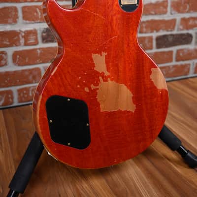 Gibson Custom Shop Limited Edition Joe Walsh 1960 Les Paul Standard Murphy Aged #13 of 75 Flame Maple Top Tangerine Burst 2013 w/OHSC image 10