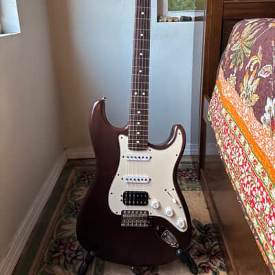 2005 Fender Highway One Stratocaster Cocoa Transparent image 2