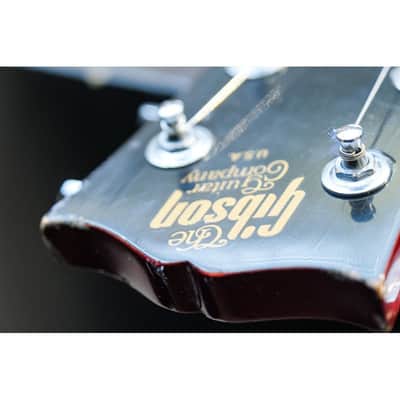 1981 Gibson Sonex-180 Custom candy apple red image 14